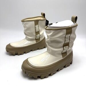 UGG Classic Brellah Mini Boot Womens Size 5 Mustard Seed Jasmine 1144059